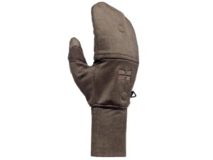 Windproof flap gloves lovecké rukavice s klopou b. Dub