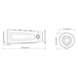 Termovizní monokulár Hikvision Lynx C6 (6XF/W)