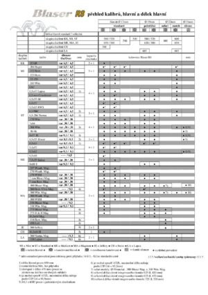 Kulovnice BLASER R8 ULTIMATE, PLASTOVÉ PROVEDENÍ