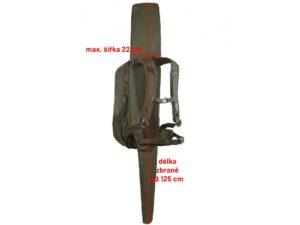 Lovecký batoh Holsterpack s pouzdrem na zbraň Hillman 22 3DX Kamufláž