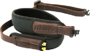 Řemen Blaser tmavě zelený neoprén a kůže